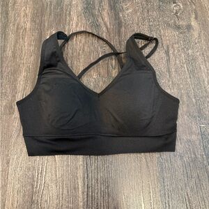 PINK Victoria's Secret Black Sports Bra